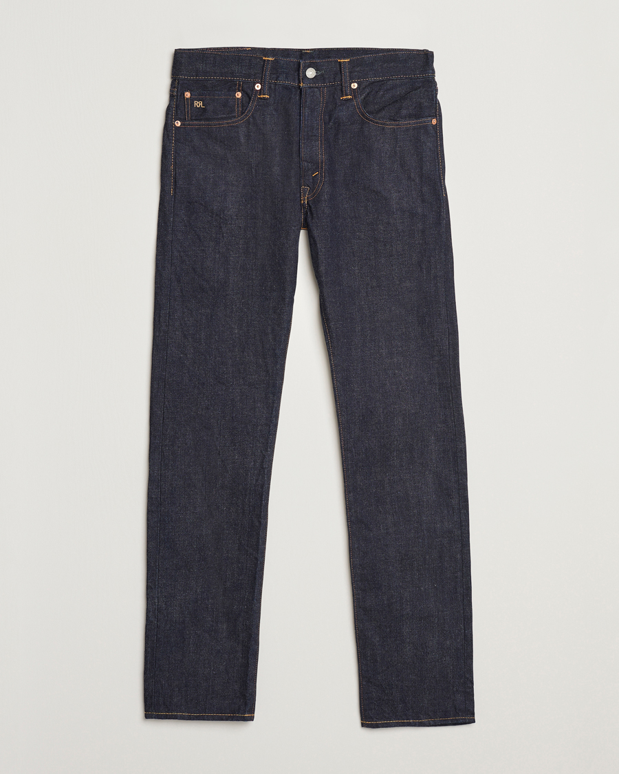 Hombres | Vaqueros | RRL | Slim Fit 5-Pocket Denim East/West Rinse