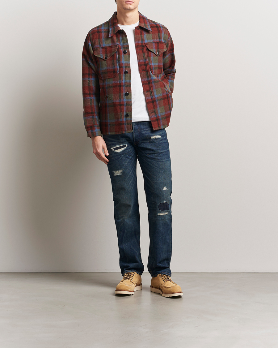 Hombres | Vaqueros | RRL | Straight Fit 5-Pocket Denim Hawley Wash