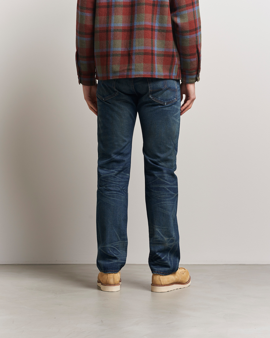 Hombres | Vaqueros | RRL | Straight Fit 5-Pocket Denim Hawley Wash