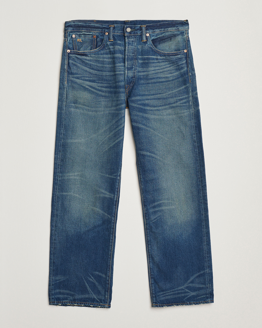 Hombres | Vaqueros | RRL | Vintage Five 5-Pocket Denim Grandfalls Wash
