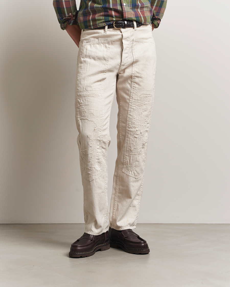 Hombres | Pantalones | RRL | Dempsey Carpenter Pants Off White