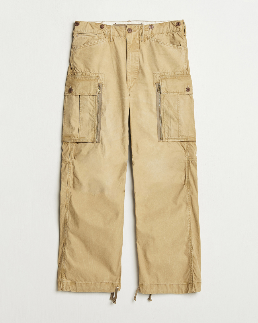 Hombres | Pantalones | RRL | Ranger Cargo Pants Faded Khaki