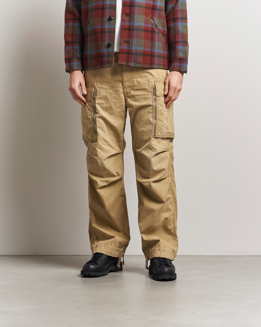 Hombres | Pantalones | RRL | Ranger Cargo Pants Faded Khaki