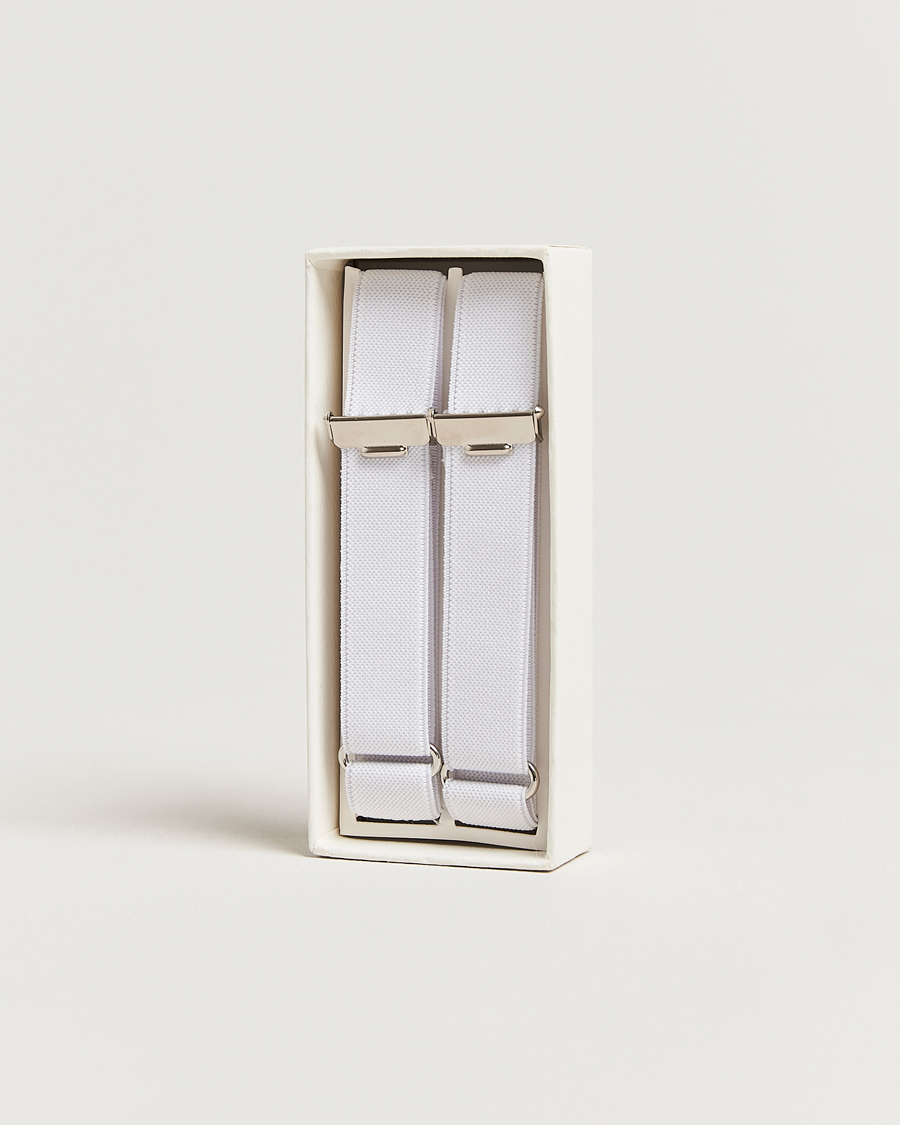 Hombres | Joyas | Amanda Christensen | Shirt Sleeve Holder White