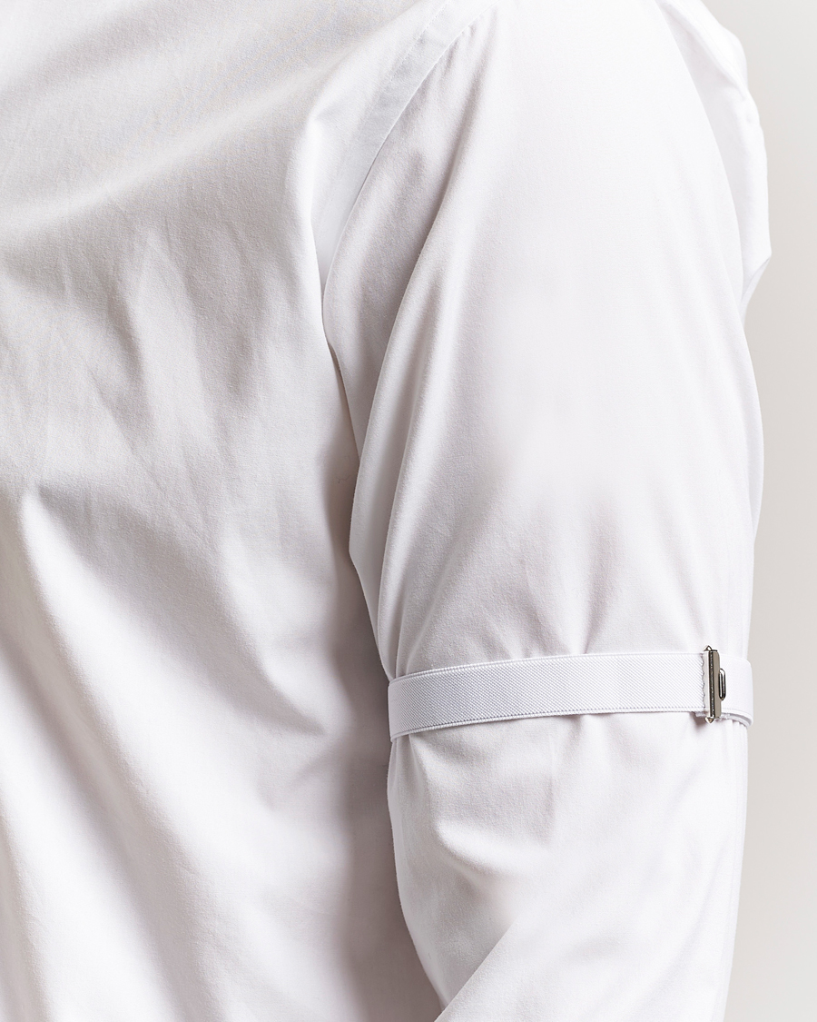 Hombres | Joyas | Amanda Christensen | Shirt Sleeve Holder White