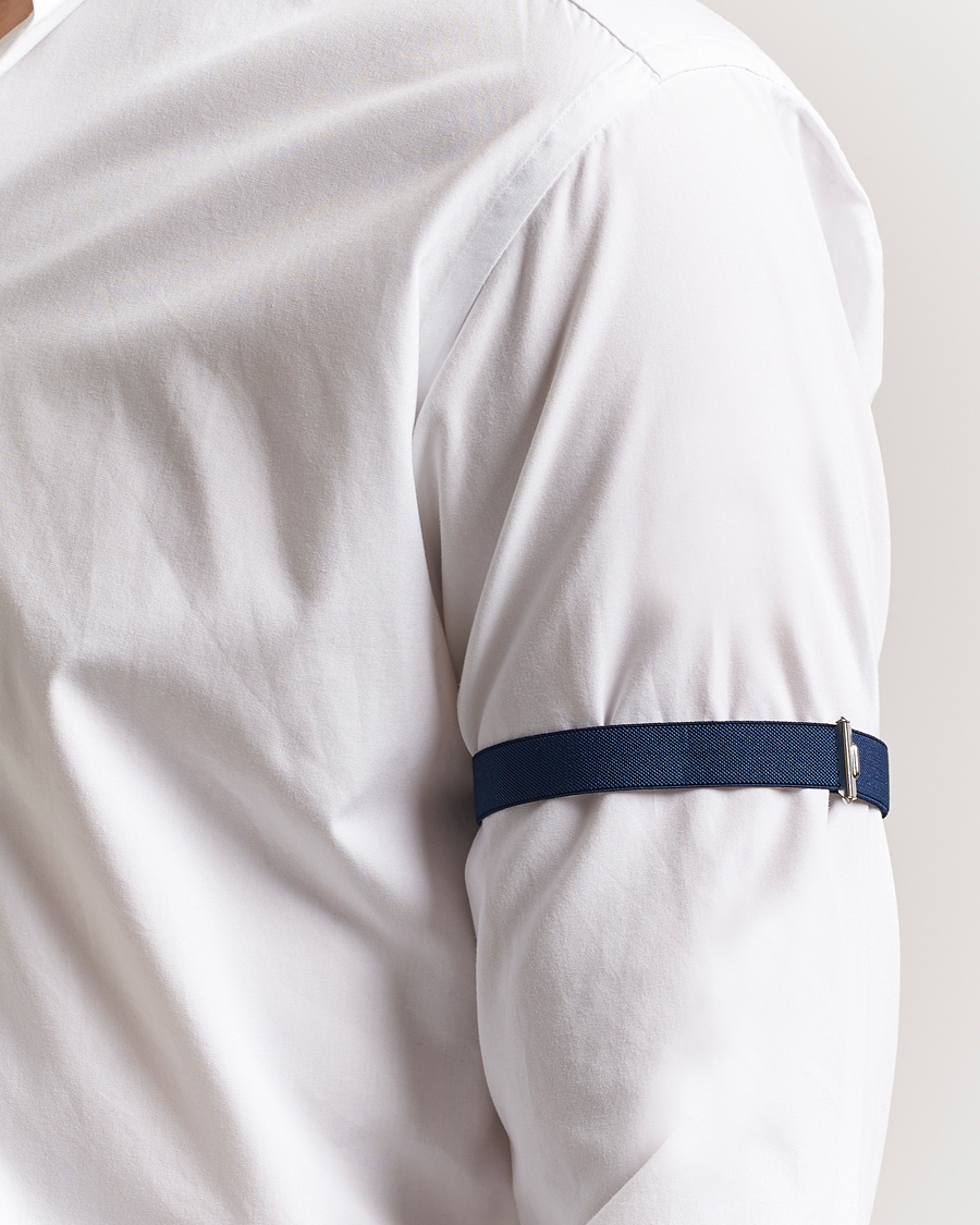 Hombres | Joyas | Amanda Christensen | Shirt Sleeve Holder Navy