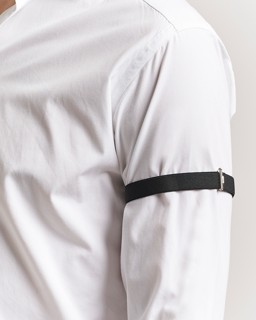 Hombres | Joyas | Amanda Christensen | Shirt Sleeve Holder Black