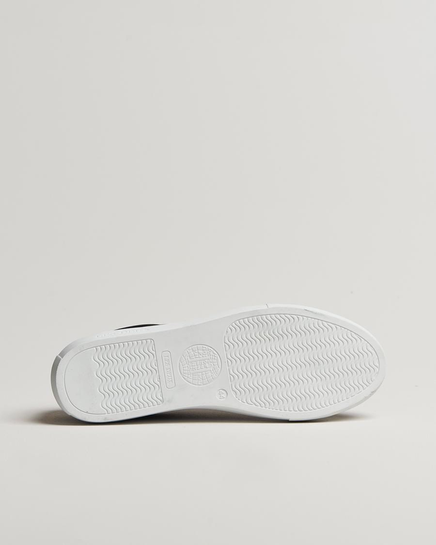 Hombres | Zapatillas | LES DEUX | Theodor Leather Sneakers Black