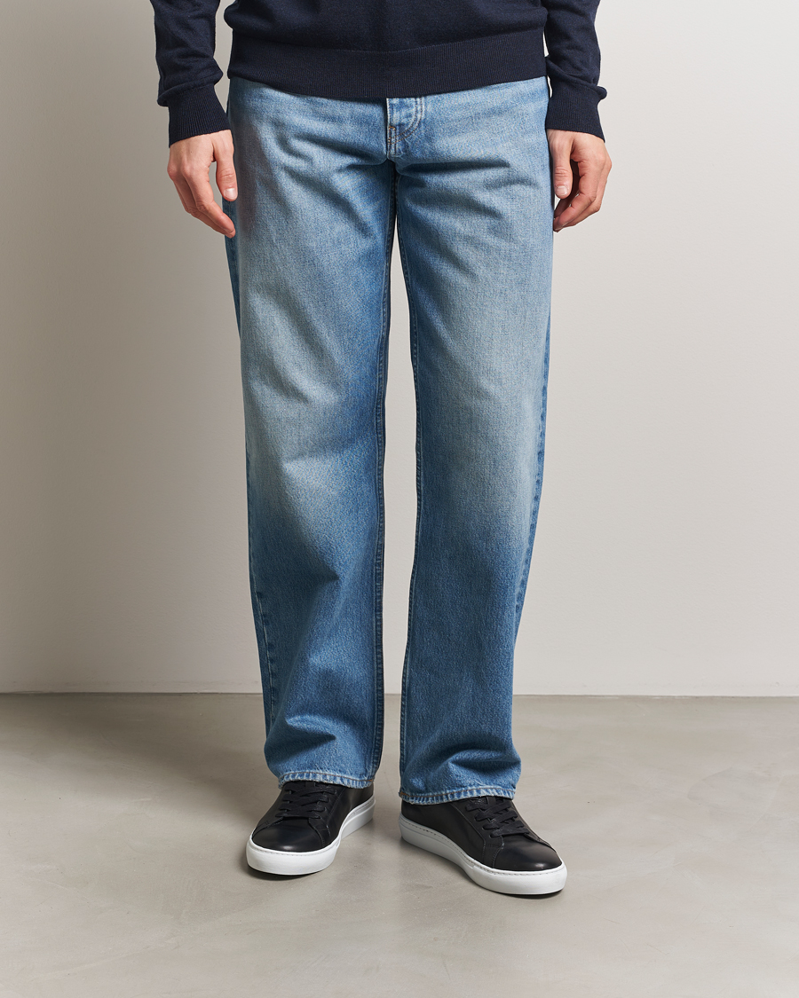Hombres | Zapatillas | LES DEUX | Theodor Leather Sneakers Black