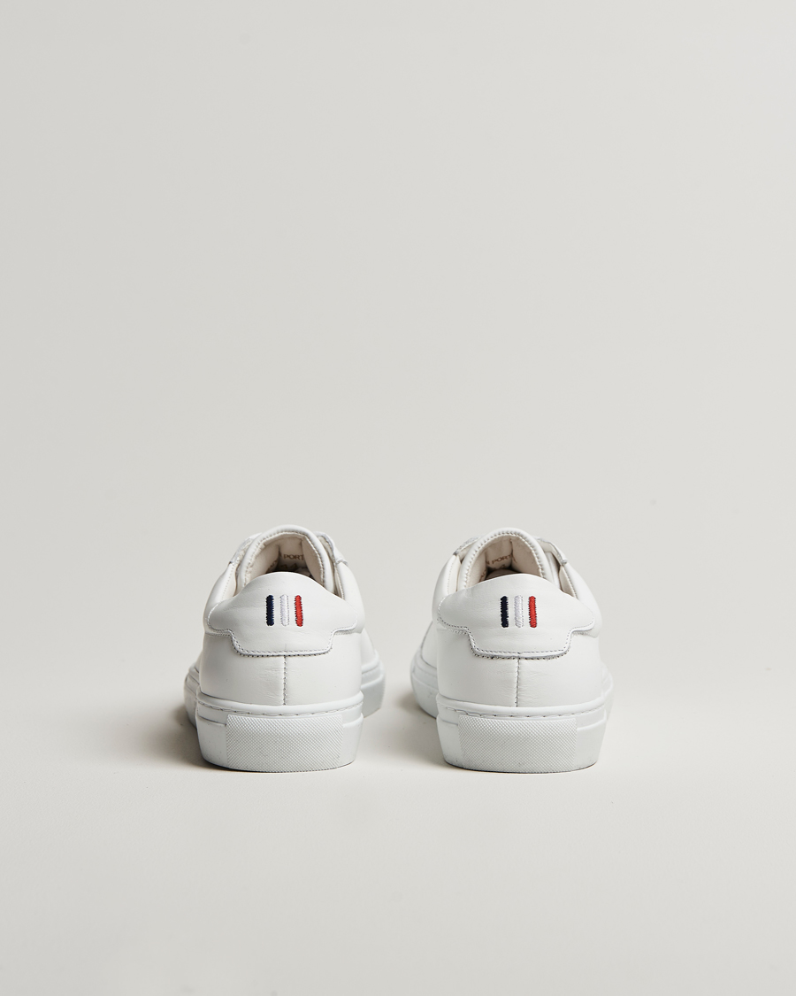 Hombres | Zapatillas | LES DEUX | Theodor Leather Sneakers White