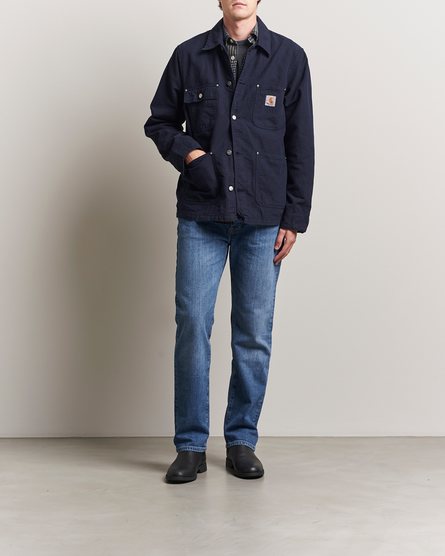 Hombres | Vaqueros | Jeanerica | CM002 Classic Jeans Ring Spun Mid Blue