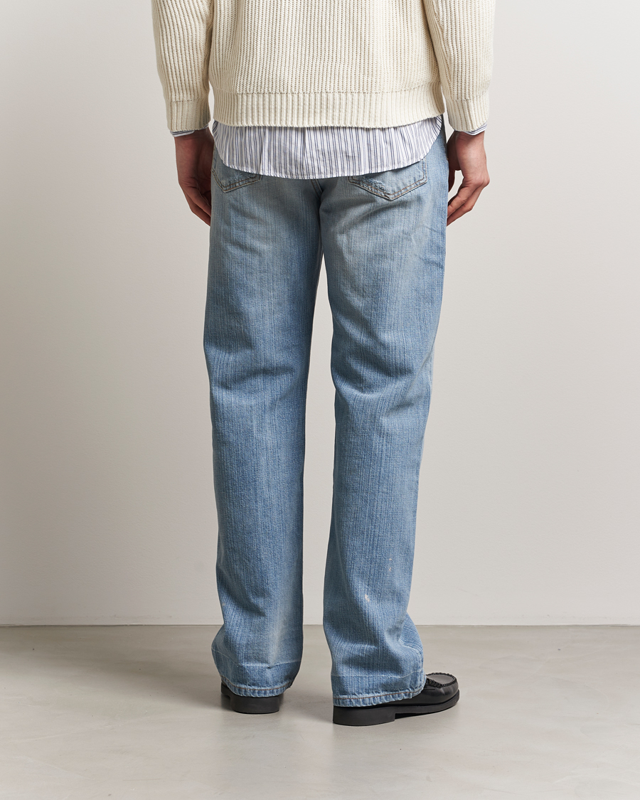 Hombres | Vaqueros | Jeanerica | VM009 Vega Jeans Light Blue Righe