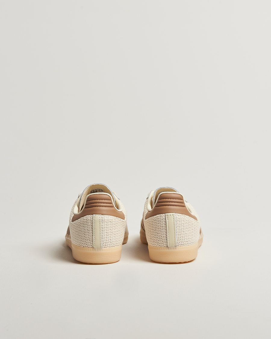 Hombres | adidas Originals Samba Original Sneaker White/Brown | adidas Originals | Samba Original Sneaker White/Brown