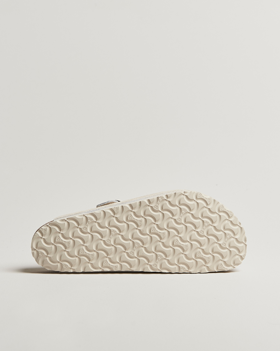 Hombres | BIRKENSTOCK Boston Soft Footbed Antique White Suede | BIRKENSTOCK | Boston Soft Footbed Antique White Suede