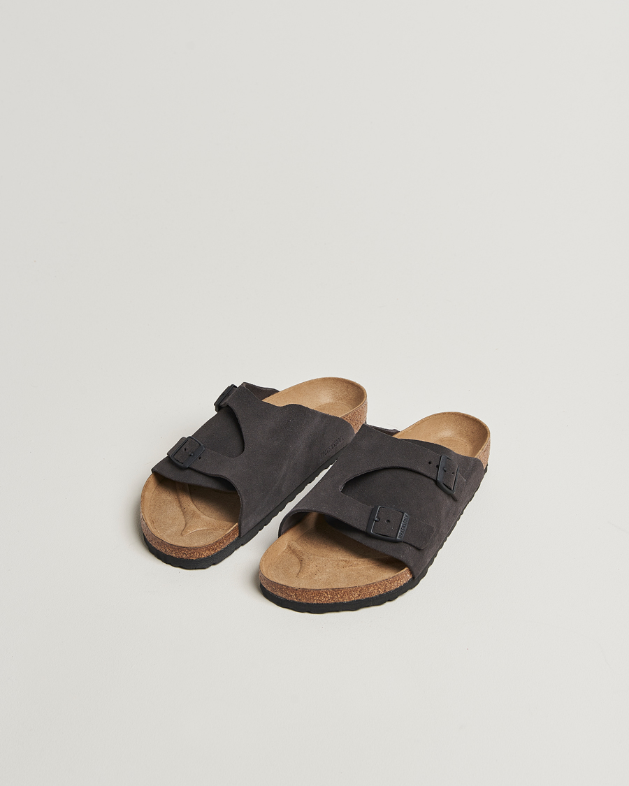 Hombres | BIRKENSTOCK Zürich Velvet Grey Suede | BIRKENSTOCK | Zürich Velvet Grey Suede