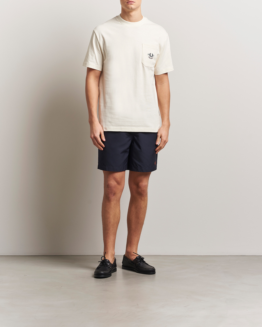 Hombres | Bañadores | Fred Perry | Classic Swimshorts Navy