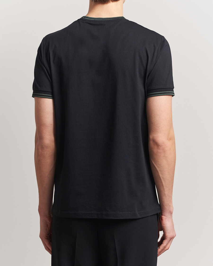 Hombres | Camisetas | Fred Perry | Twin Tipped T-Shirt Black