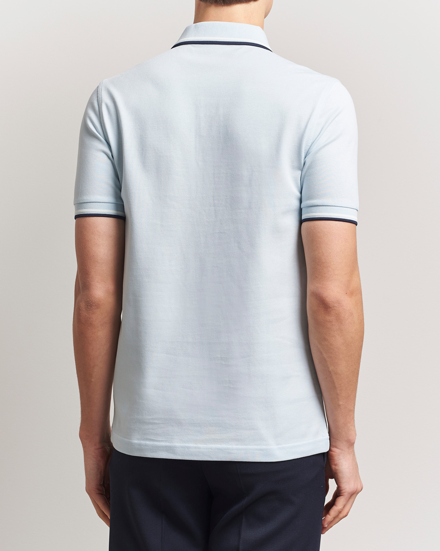 Hombres | Polos | Fred Perry | Twin Tipped Polo Shirt Light Ice