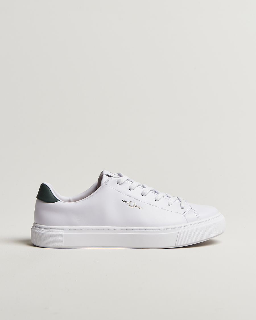 Hombres | Fred Perry B71 Leather Sneaker White | Fred Perry | B71 Leather Sneaker White