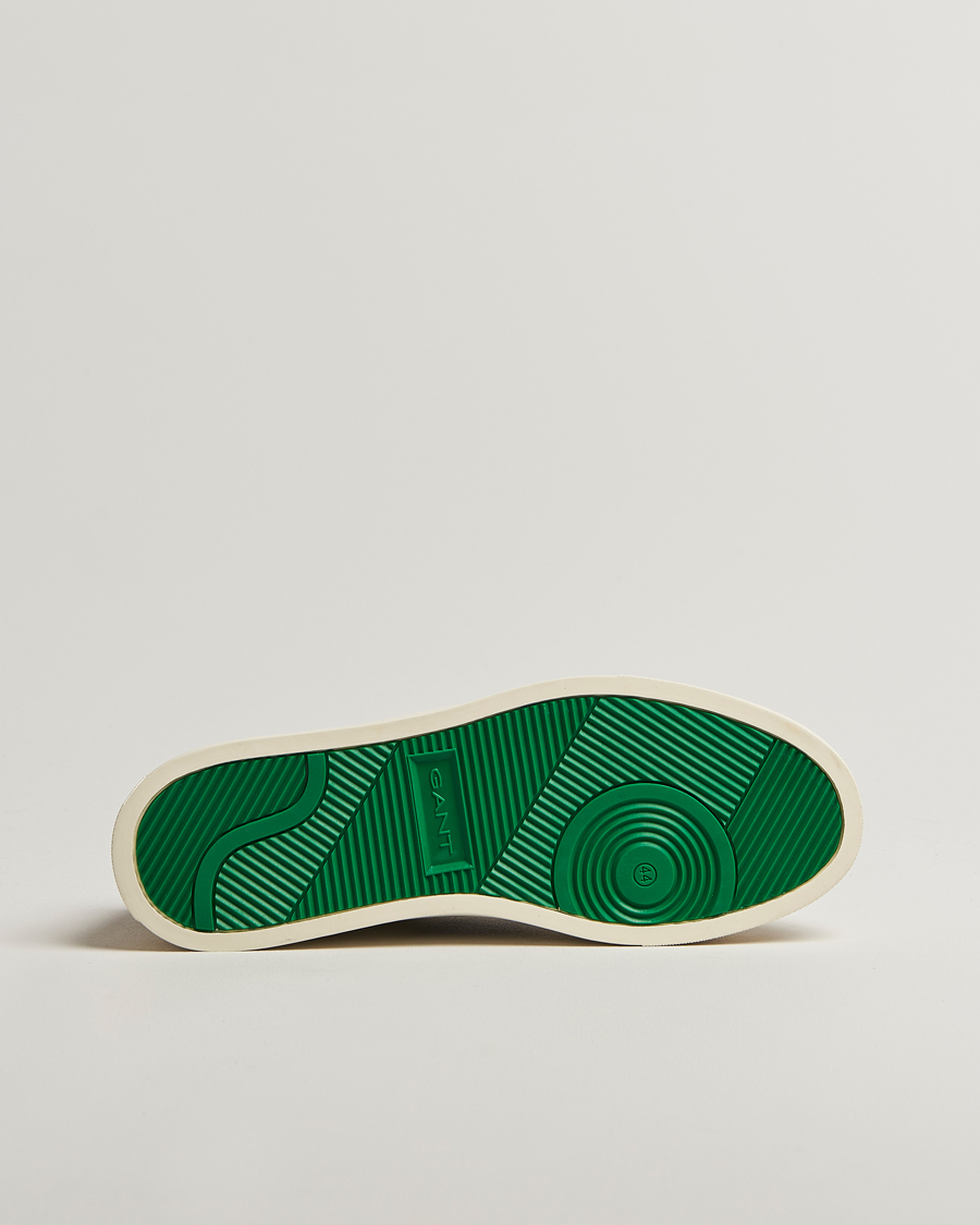 Hombres | GANT Mc Julien Taped Sneaker Off White/Cognac | GANT | Mc Julien Taped Sneaker Off White/Cognac