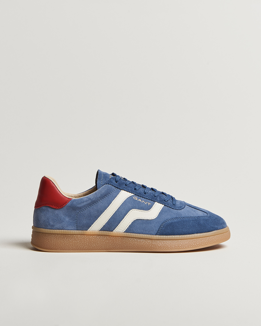 Hombres | GANT Cuzmo Suede Sneaker Blue | GANT | Cuzmo Suede Sneaker Blue