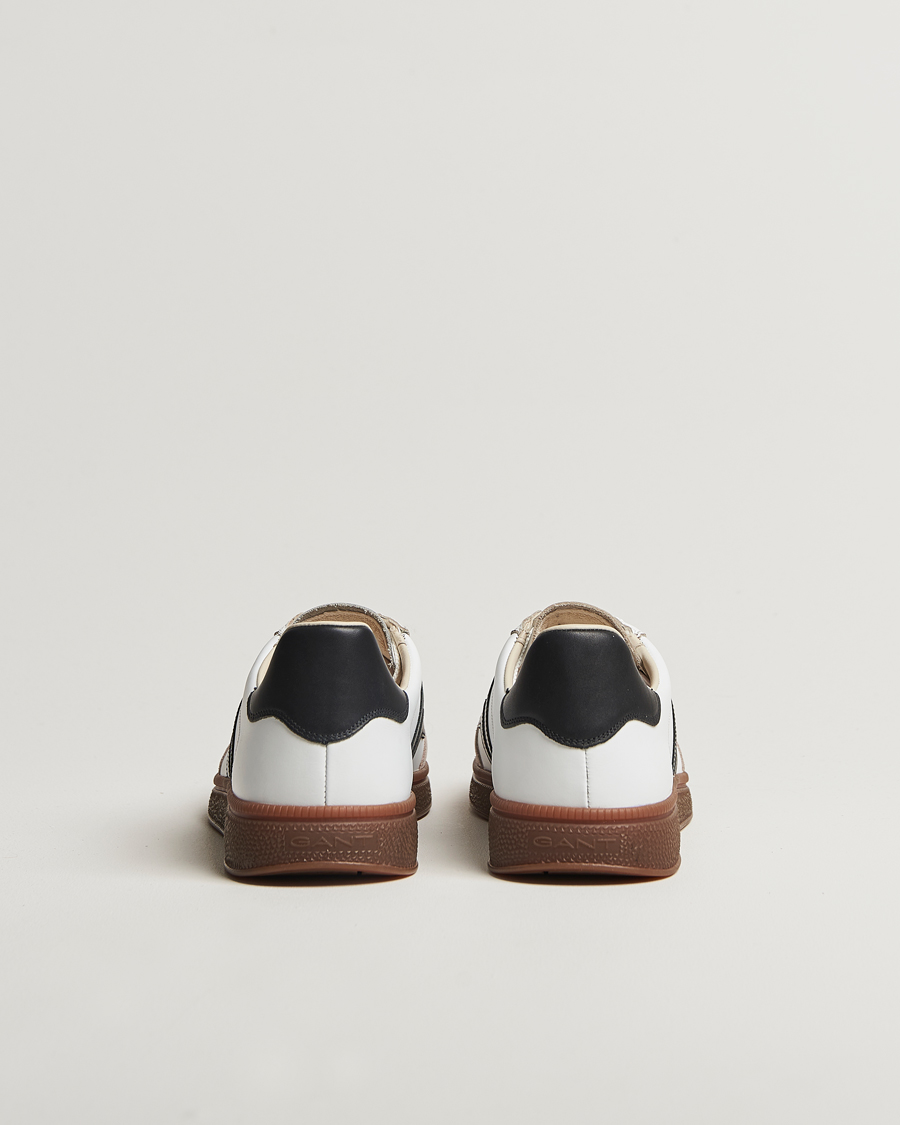 Hombres | GANT Cuzmo Sneaker White/Black | GANT | Cuzmo Sneaker White/Black