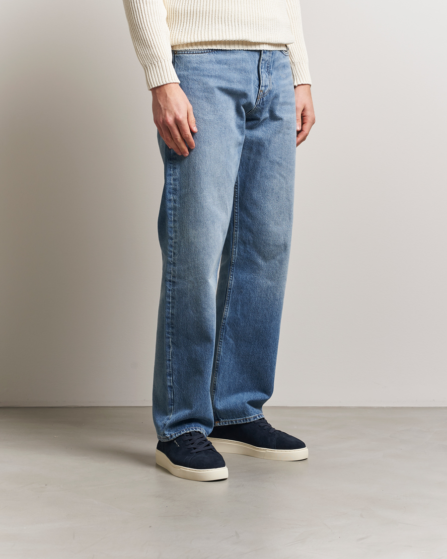 Hombres | GANT Mc Julien Suede Sneaker Marine | GANT | Mc Julien Suede Sneaker Marine