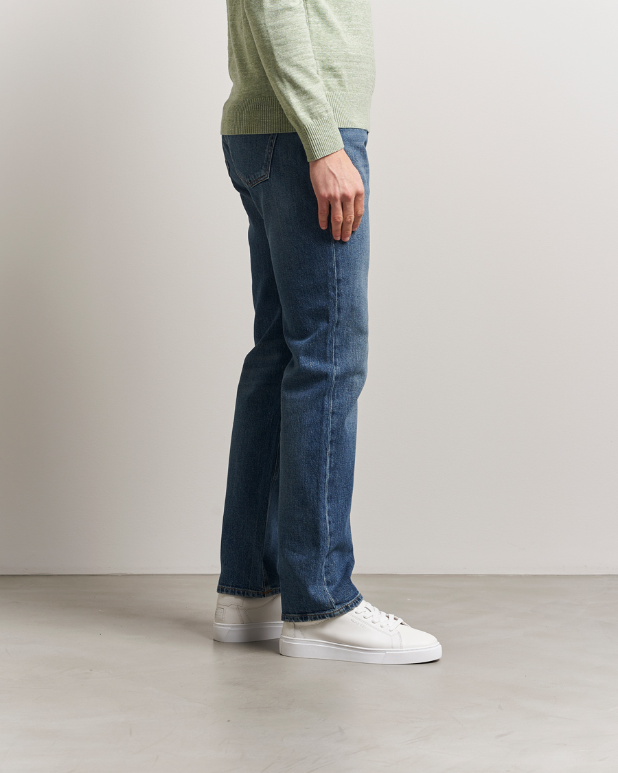 Hombres | GANT Mc Julien Leather Sneaker White | GANT | Mc Julien Leather Sneaker White