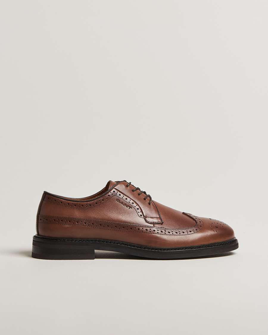 Hombres | GANT Bidford Leather Brogues Cognac | GANT | Bidford Leather Brogues Cognac