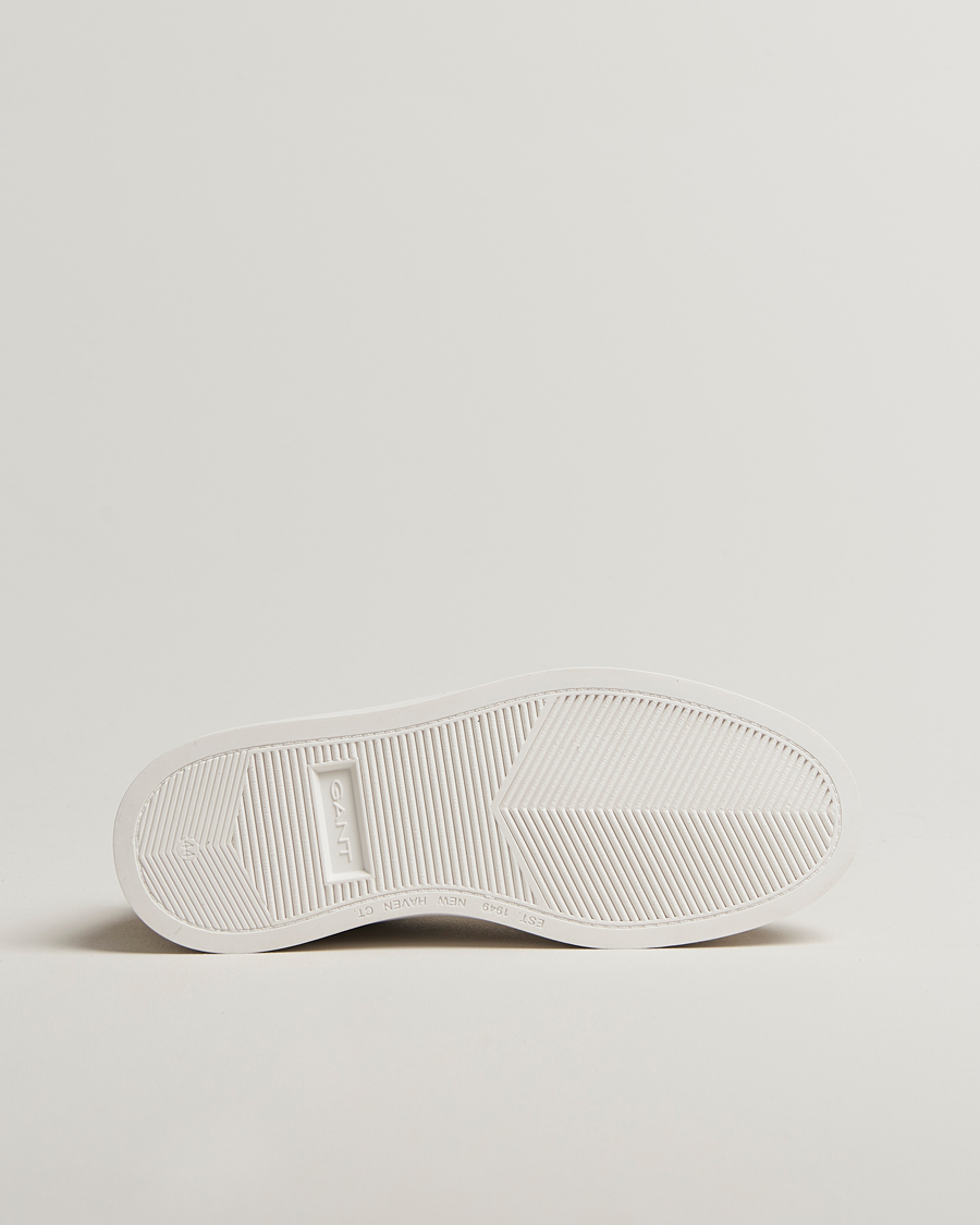 Hombres | GANT Cuzmoon Leather Sneaker Beige/Cream | GANT | Cuzmoon Leather Sneaker Beige/Cream