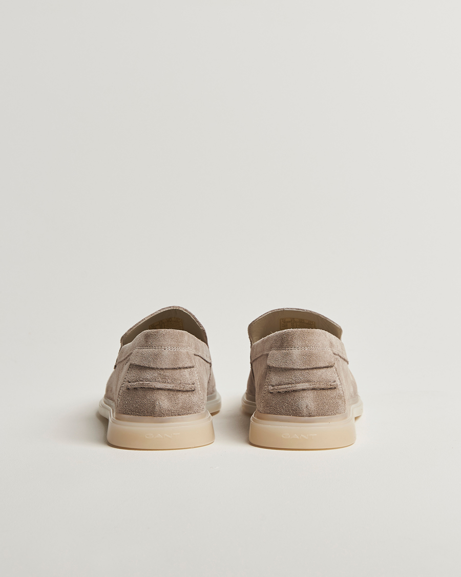 Hombres | GANT Boery Suede Loafer Taupe | GANT | Boery Suede Loafer Taupe