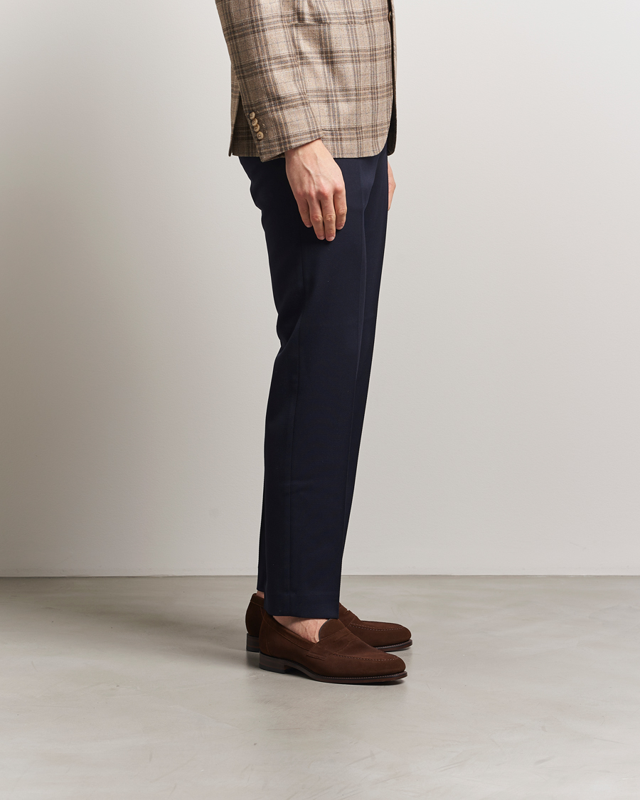 Hombres | Mocasines | Loake Shoemakers | Loake 1880 Imperial Suede Loafers Brown