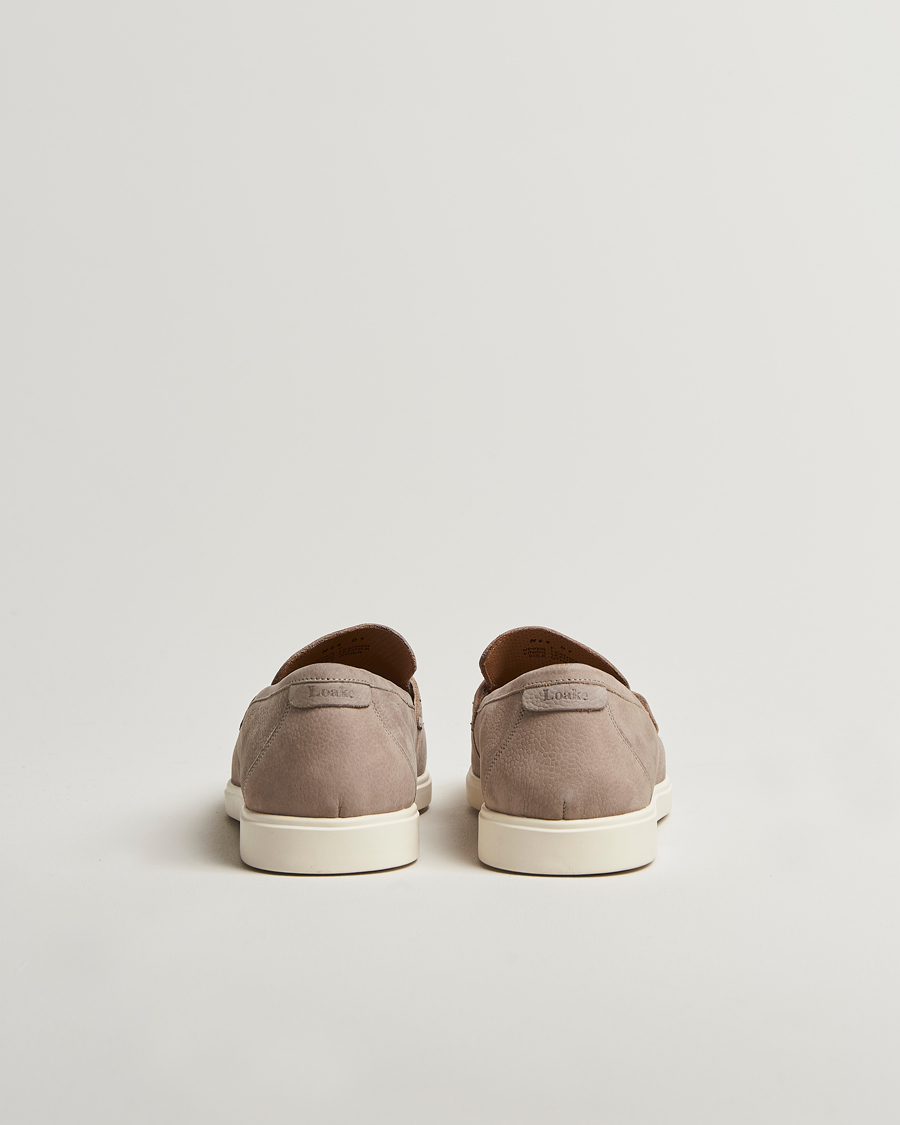 Hombres | Mocasines | Loake 1880 | Como Nubuck Loafers Grey