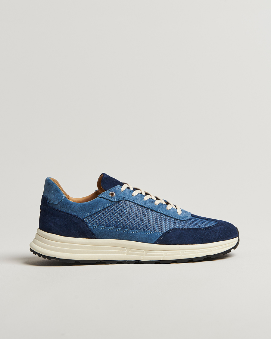 Hombres | CQP Renna Suede Runner Indigo | CQP | Renna Suede Runner Indigo