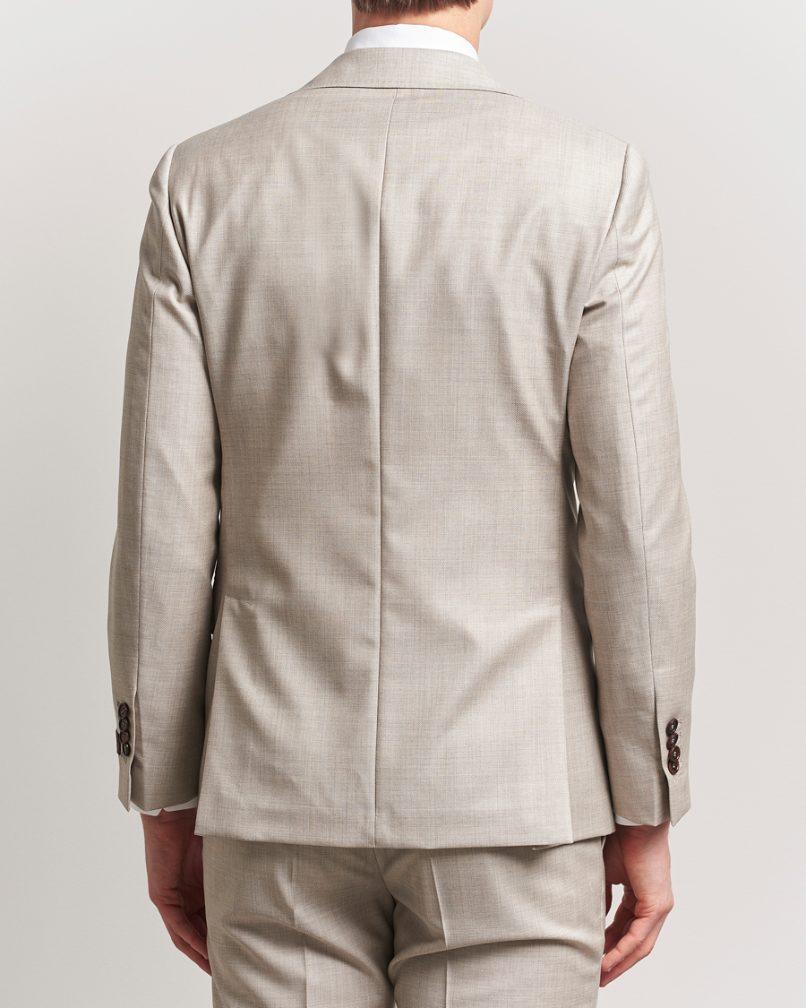 Hombres | Blazers | Morris | Heritage Prestige Structured Suit Blazer Beige