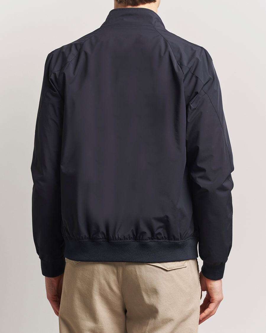 Hombres | Abrigos y chaquetas | Oscar Jacobson | Bomber Nylon Jacket Navy