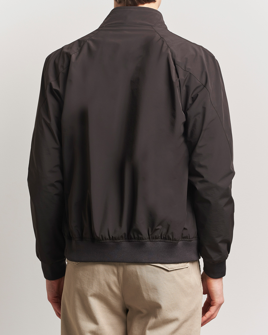 Hombres | Abrigos y chaquetas | Oscar Jacobson | Bomber Nylon Jacket Brown