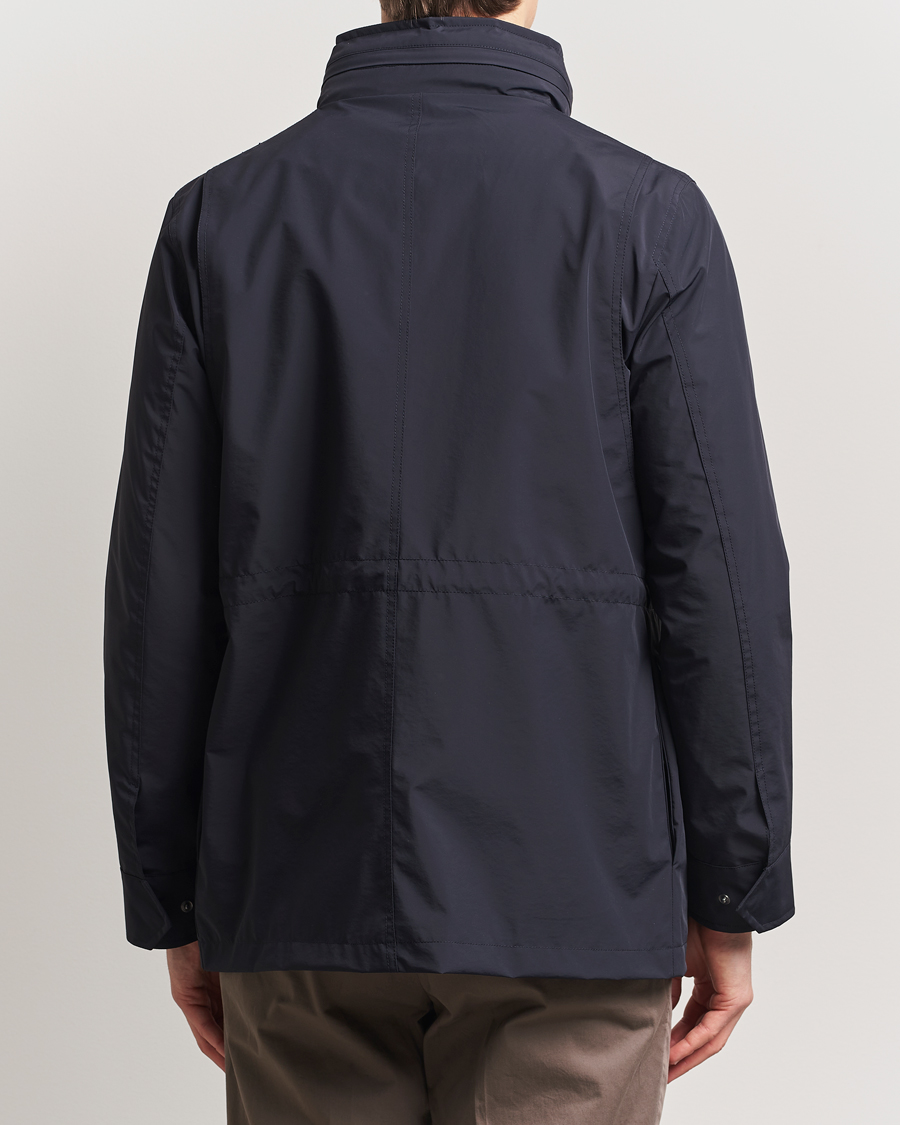 Hombres | Abrigos y chaquetas | Oscar Jacobson | M65 Nylon Field Jacket Navy