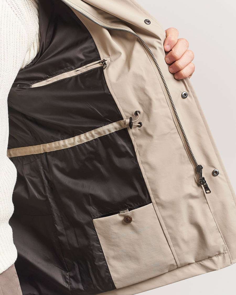 Hombres | Abrigos y chaquetas | Oscar Jacobson | M65 Nylon Field Jacket Beige