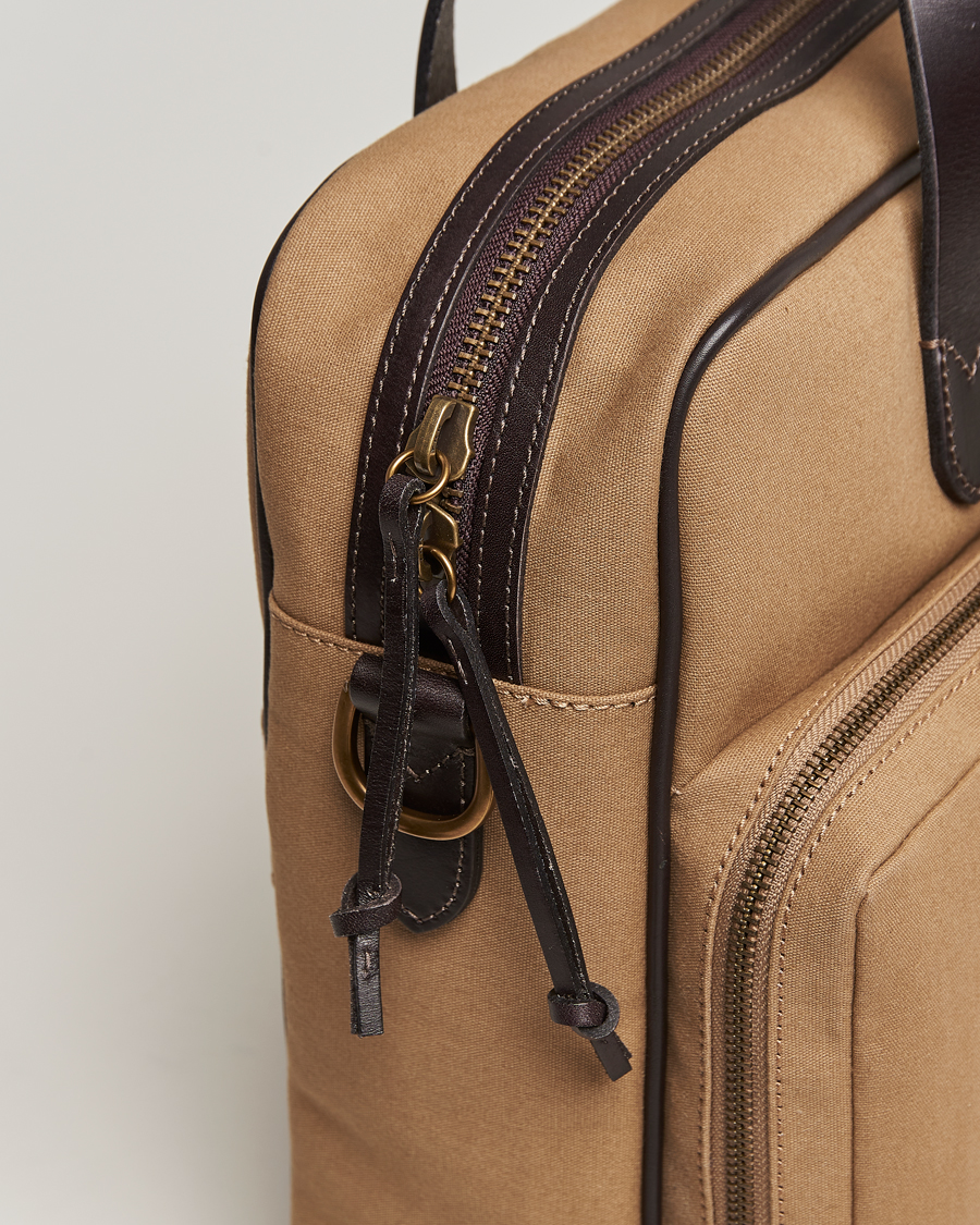 Hombres | Polo Ralph Lauren Commuter Canvas Messenger Bag Khaki/Brown | Polo Ralph Lauren | Commuter Canvas Messenger Bag Khaki/Brown