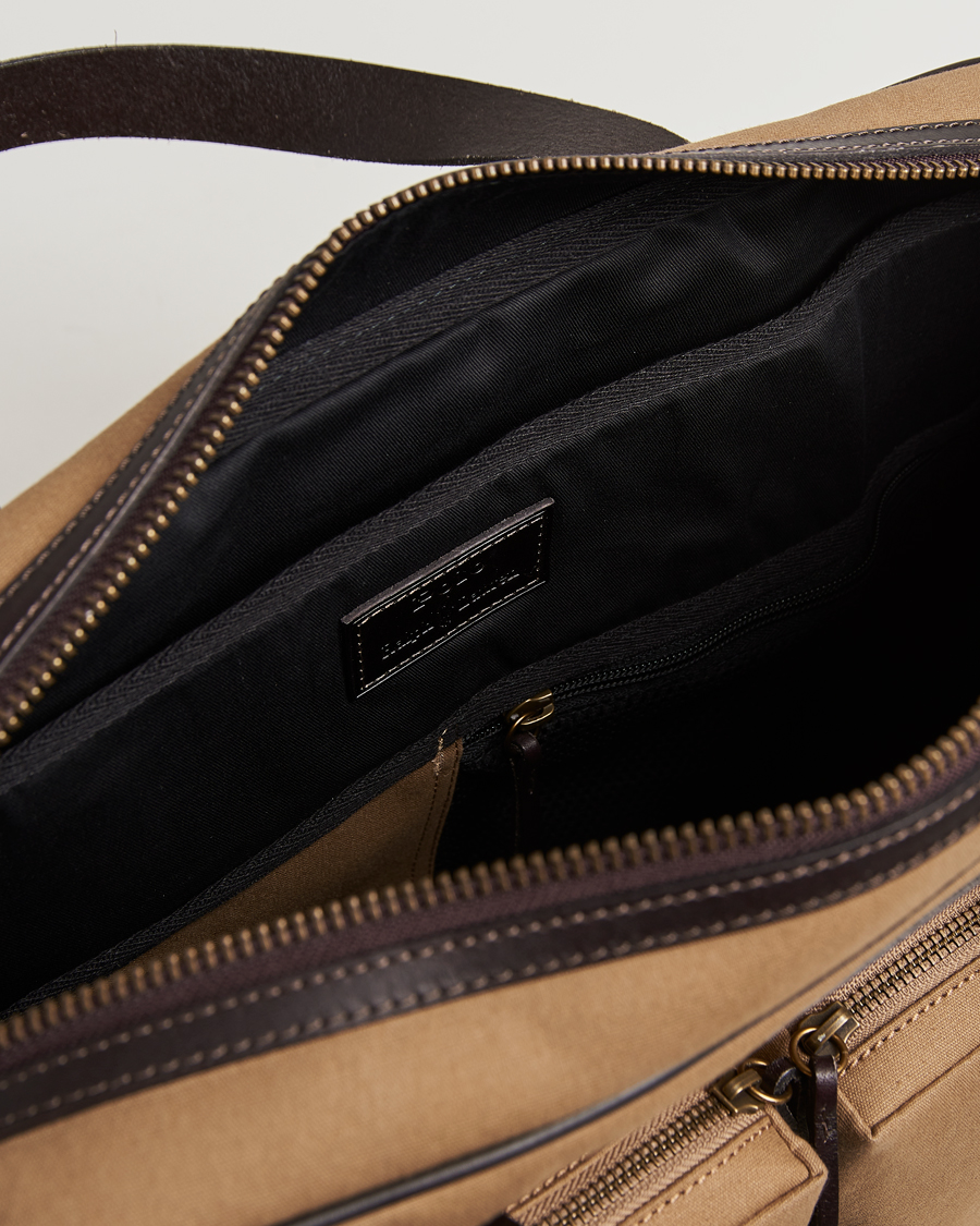 Hombres | Polo Ralph Lauren Commuter Canvas Messenger Bag Khaki/Brown | Polo Ralph Lauren | Commuter Canvas Messenger Bag Khaki/Brown