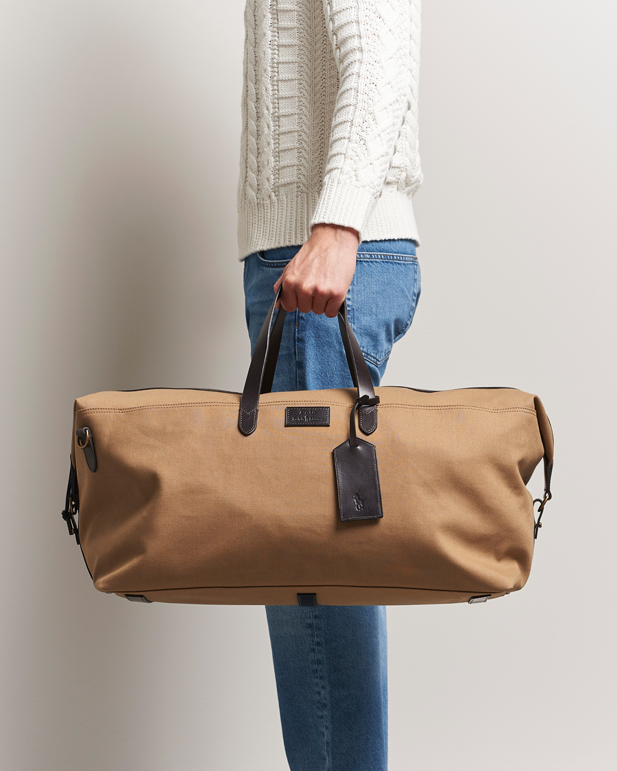 Hombres | Bolsos | Polo Ralph Lauren | Polo Ralph LaurenMedium Canvas Duffle BagKhaki/Brown