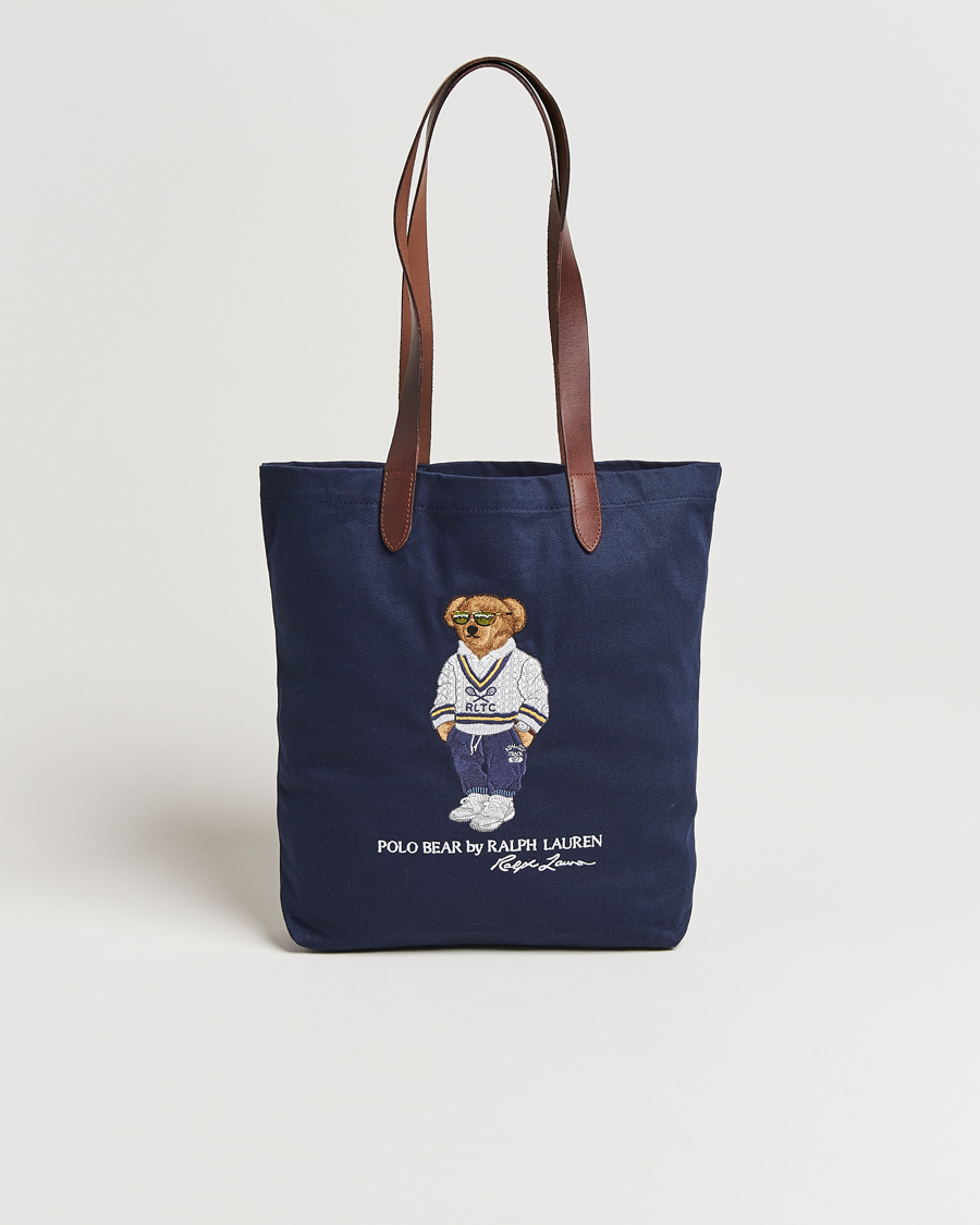 Hombres | Polo Ralph Lauren Tote Bag Bear Newport Navy | Polo Ralph Lauren | Tote Bag Bear Newport Navy