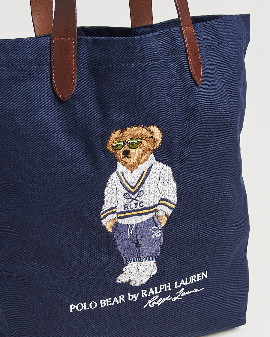 Hombres | Polo Ralph Lauren Tote Bag Bear Newport Navy | Polo Ralph Lauren | Tote Bag Bear Newport Navy