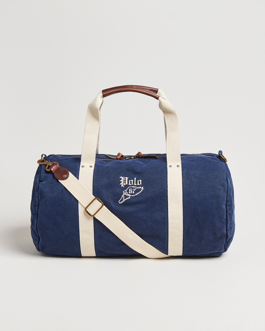 Hombres | Polo Ralph Lauren Canvas Duffle Bag Spring Navy | Polo Ralph Lauren | Canvas Duffle Bag Spring Navy