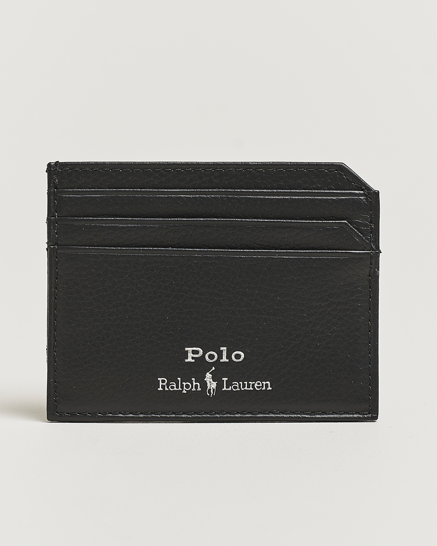 Hombres | Billeteras | Polo Ralph Lauren | Polo Ralph LaurenPebble Leather Card CaseBlack