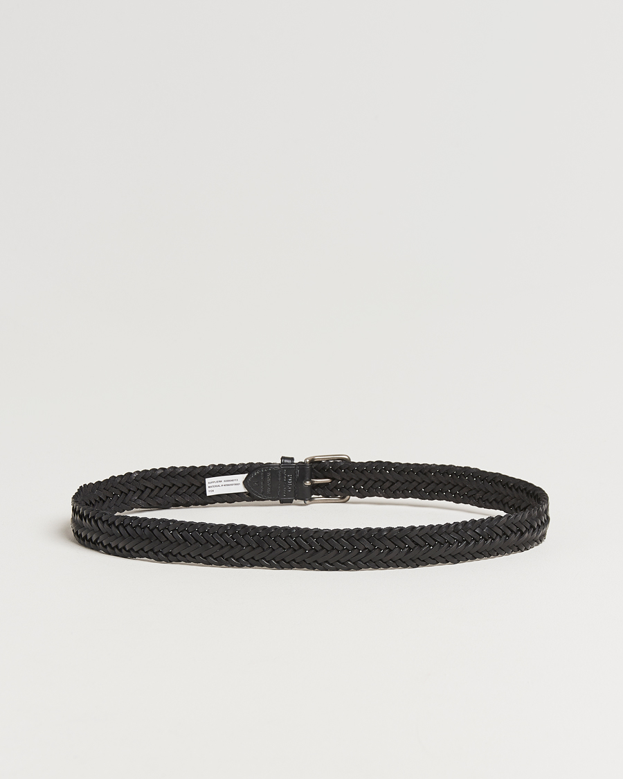 Hombres | Cinturones | Polo Ralph Lauren | Braided Leather Belt Black
