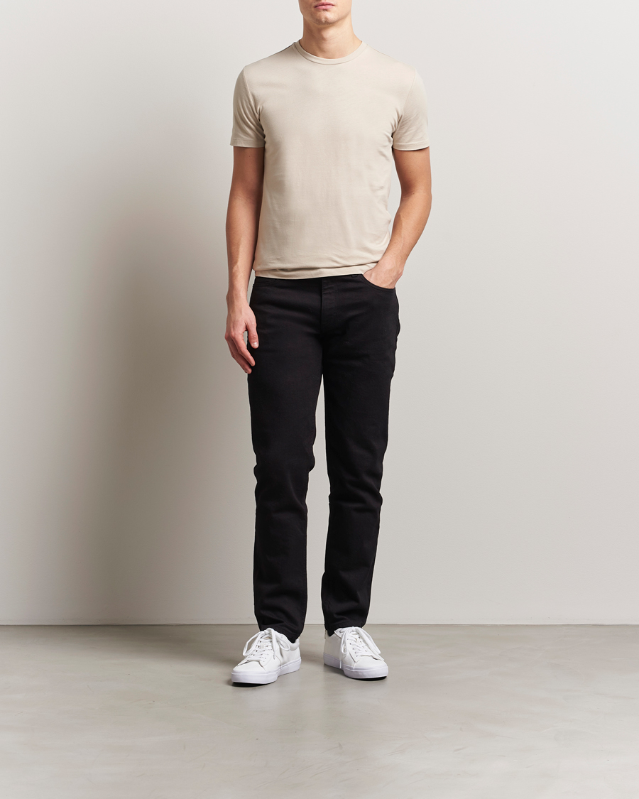 Hombres | Camisetas | Polo Ralph Lauren | 3-Pack Crew Neck T-Shirt Grey/Beige/Black