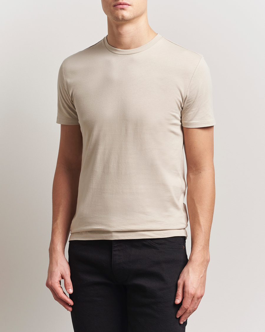 Hombres | Camisetas | Polo Ralph Lauren | 3-Pack Crew Neck T-Shirt Grey/Beige/Black