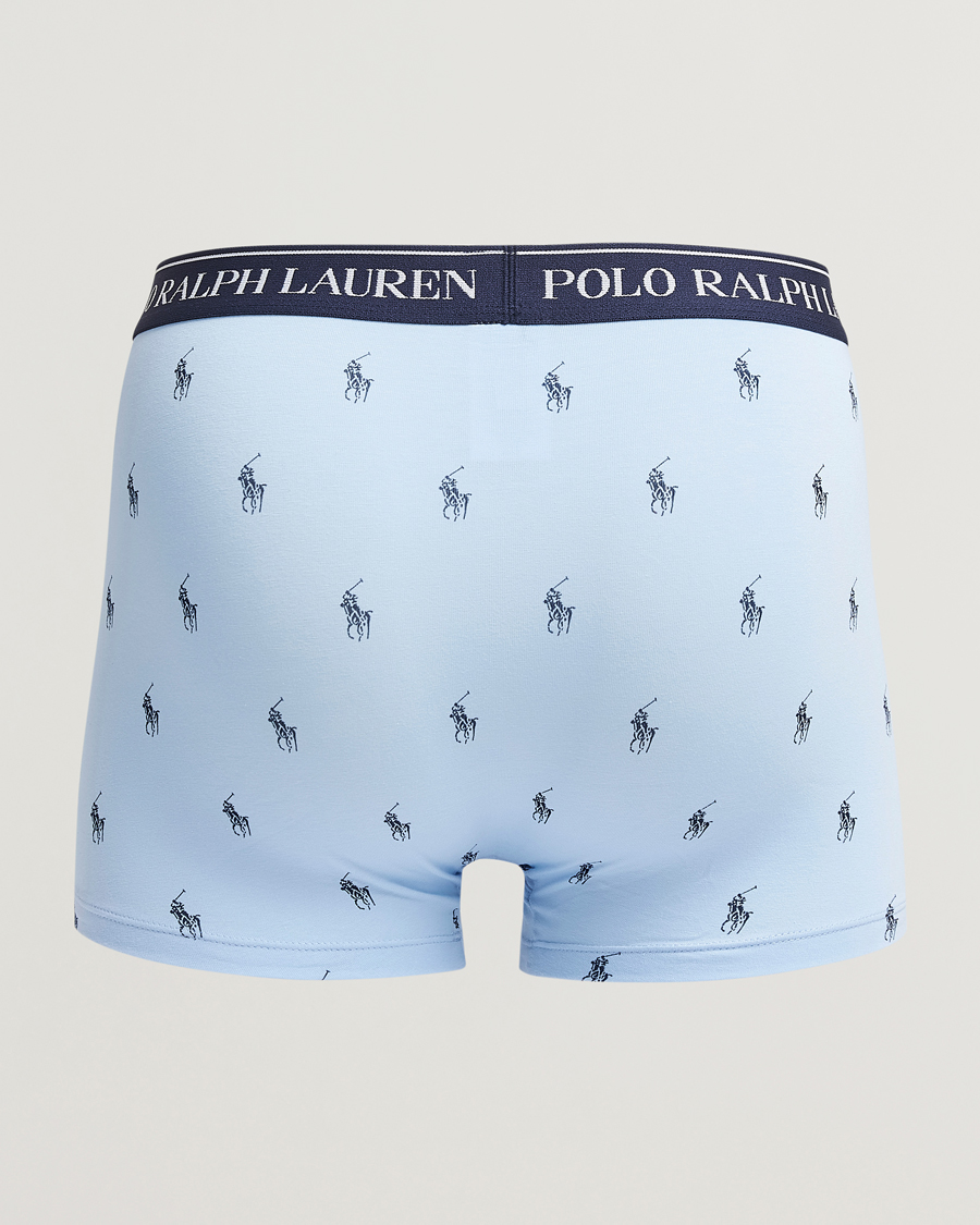 Hombres | Ropa interior y calcetines | Polo Ralph Lauren | 3-Pack Trunk Navy/Green/Blue